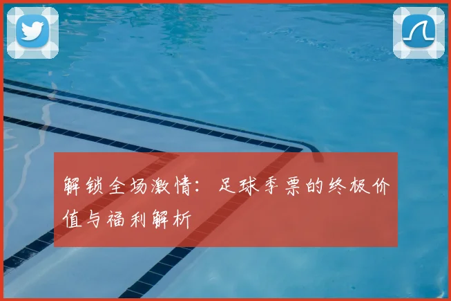 解锁全场激情:足球季票的终极价值与福利解析